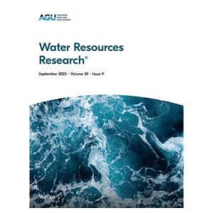 Cover image for Water Resources Research