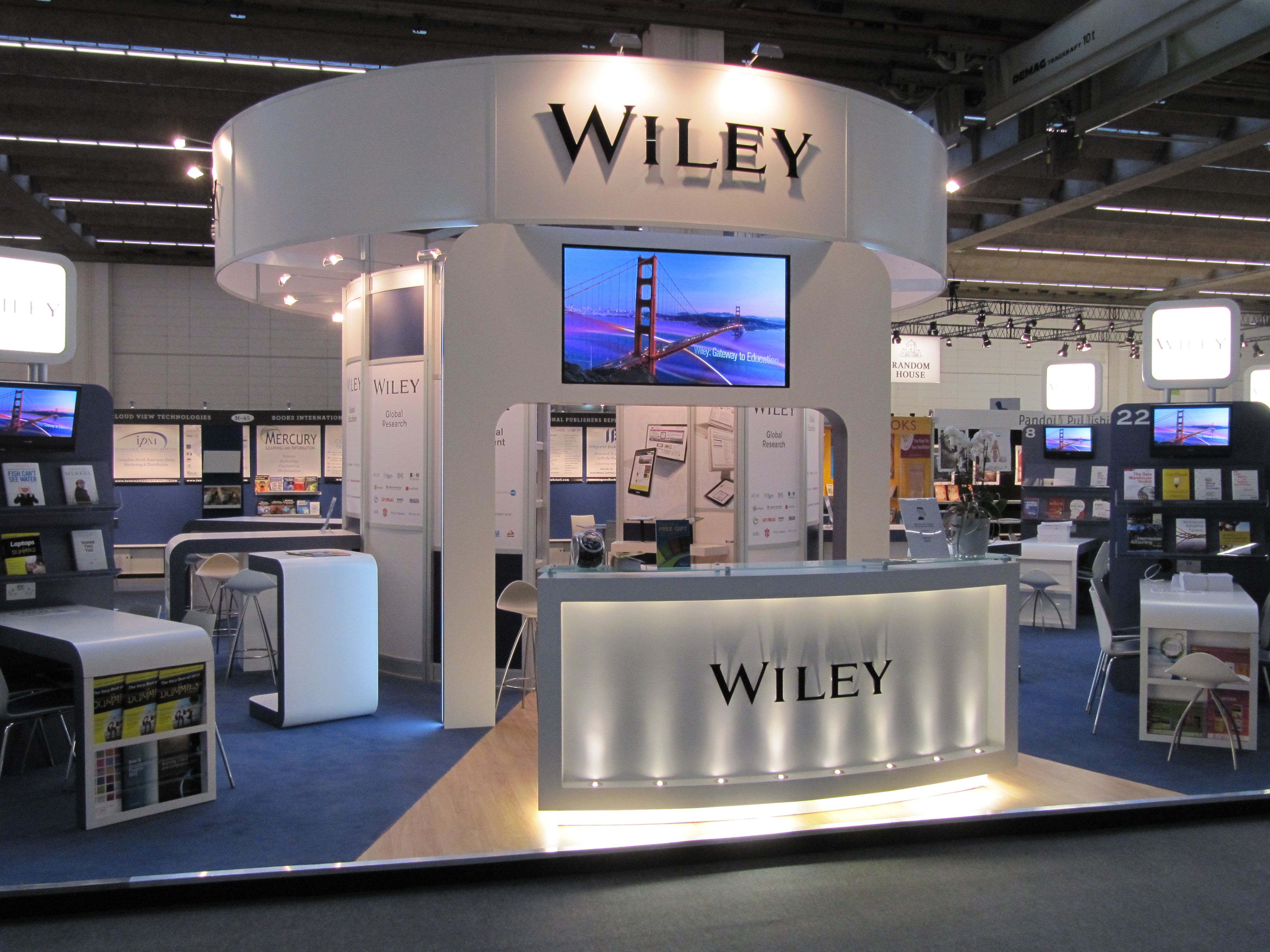 The Wiley Stand at the 2013 Frankfurt book fair